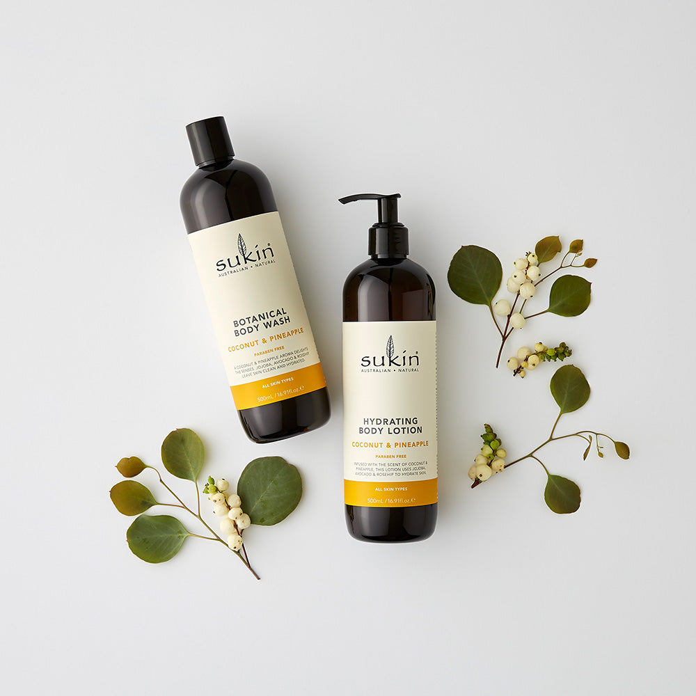 BOTANICAL BODY WASH | PINEAPPLE & COCONUT | 500 mL